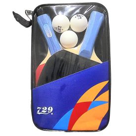   Set palete ping pong: 2 palete, 3 mingi, 1 husă pentru palete.