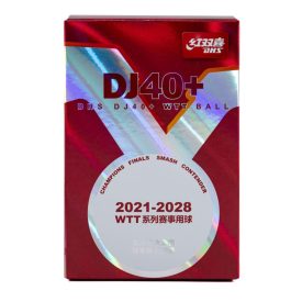 DHS DJ 40+ table tennis balls  (6 Pcs)