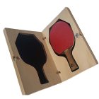 table tennis racket wood case for classic and cybershape